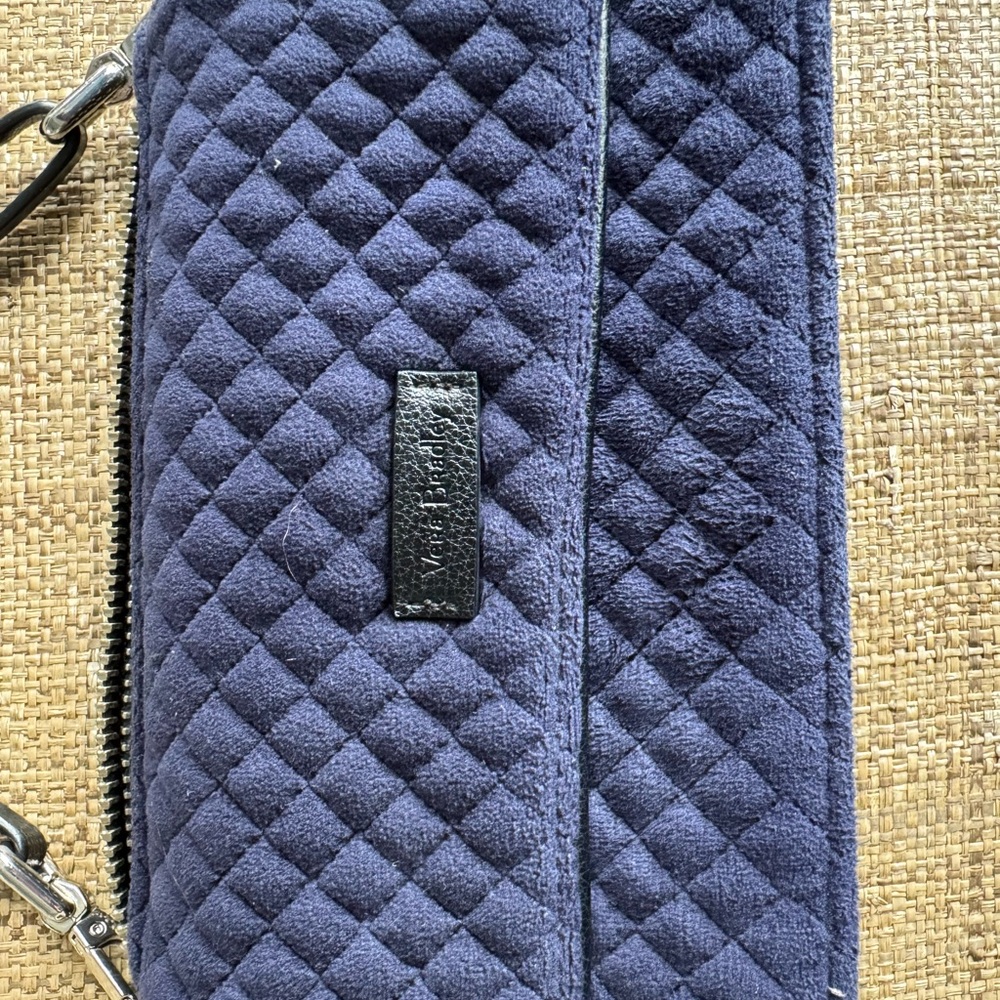 Vera Bradley Navy Quilted Crossbody Bag - Picture 2 of 16